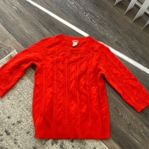 J crew cashmere sweater